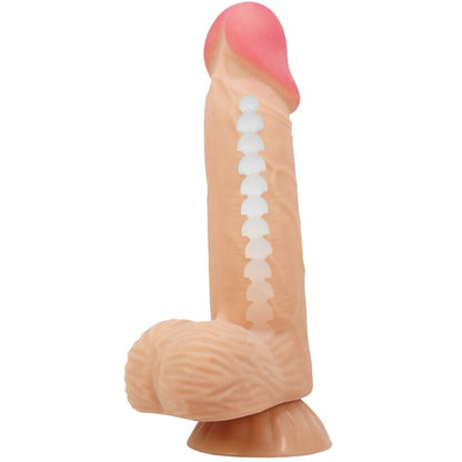 PRETTY LOVE - SLIDING SKIN SERIES REALISTISCHER DILDO MIT GLEITHAUT-SAUGNAPF 20,6 CM