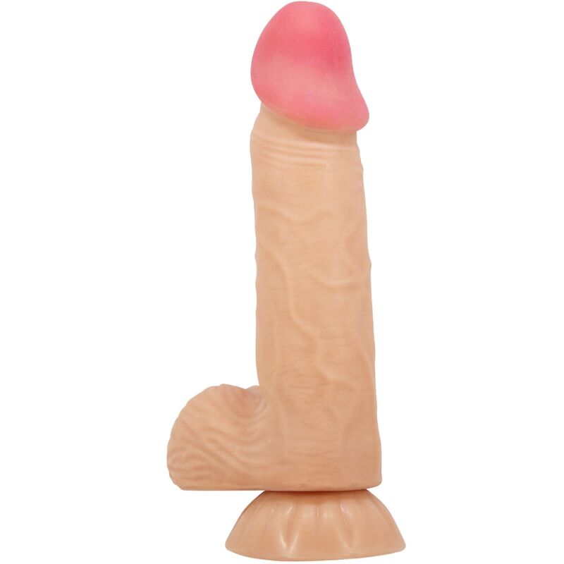 PRETTY LOVE - SLIDING SKIN SERIES REALISTISCHER DILDO MIT GLEITHAUT-SAUGNAPF 20,6 CM