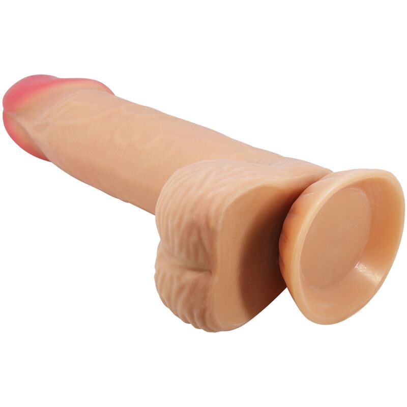 PRETTY LOVE - SLIDING SKIN SERIES REALISTISCHER DILDO MIT GLEITHAUT-SAUGNAPF 20,6 CM