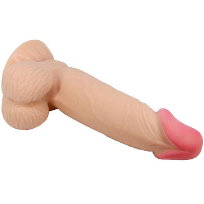 PRETTY LOVE - SLIDING SKIN SERIES REALISTISCHER DILDO MIT GLEITHAUT-SAUGNAPF 19,4 CM