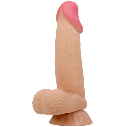 PRETTY LOVE - SLIDING SKIN SERIES REALISTISCHER DILDO MIT GLEITHAUT-SAUGNAPF 19,4 CM