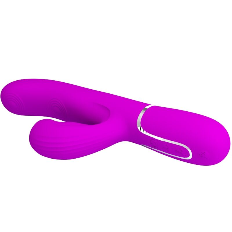 PRETTY LOVE - PERLITA MULTIFUNKTIONS-3-IN-1-G-PUNKT-VIBRATOR VIOLETT