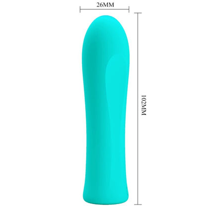 PRETTY LOVE - ALFREDA SUPER POWER VIBRATOR AQUAGRÜN