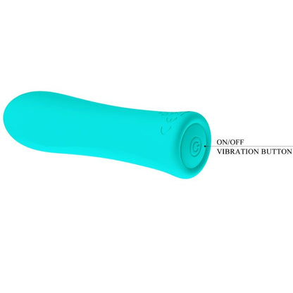 PRETTY LOVE - ALFREDA SUPER POWER VIBRATOR AQUAGRÜN