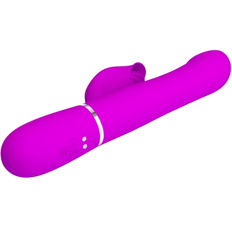 PRETTY LOVE - RABBIT VIBRATOR PERLEN VIOLETT