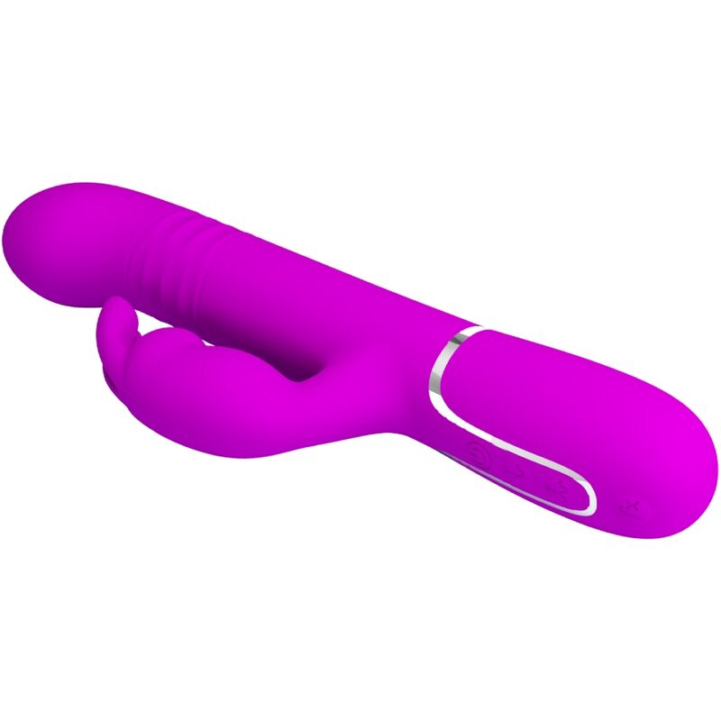 PRETTY LOVE - COALE RABBIT VIBRATOR PERLEN VIOLETT