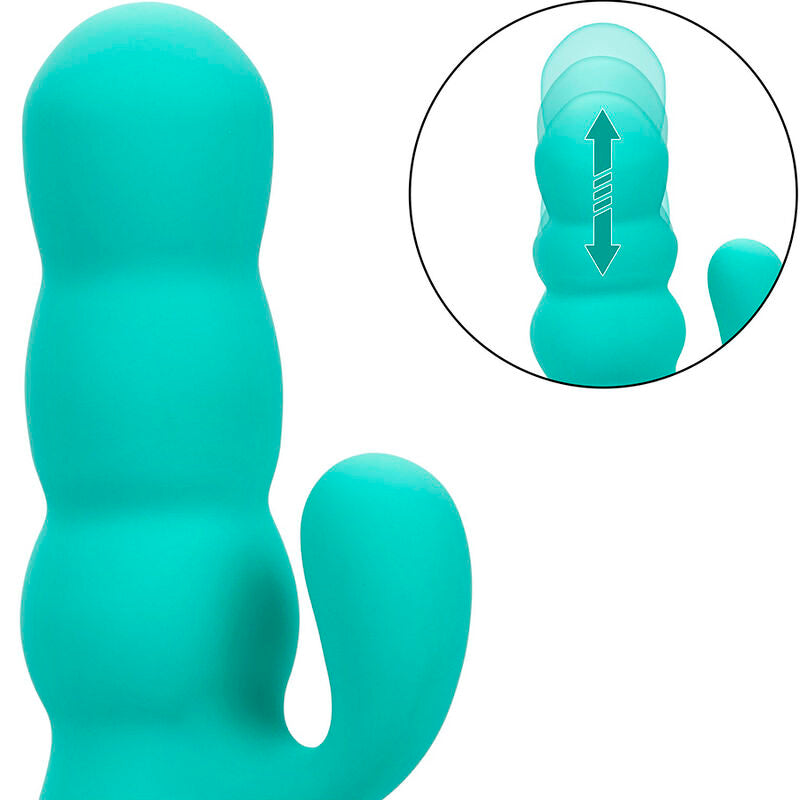 CALEXOTICS – DEL MAR DIVA VIBRATOR RABBIR AQUA GREEN VON CALIFORNIA DREAMING
