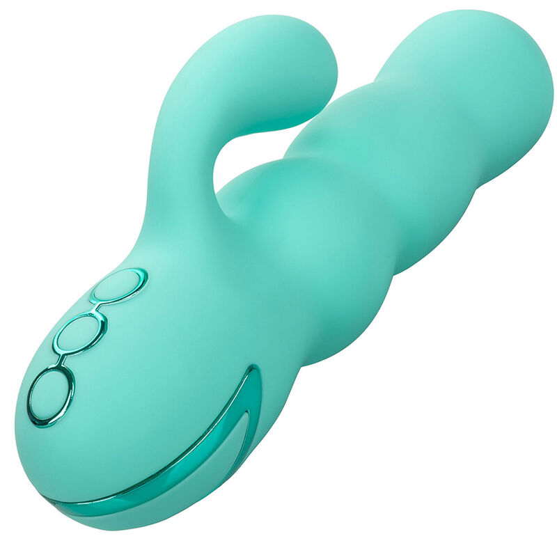 CALEXOTICS – DEL MAR DIVA VIBRATOR RABBIR AQUA GREEN VON CALIFORNIA DREAMING