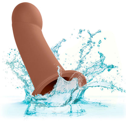 CALEXOTICS - PERFORMANCE MAXX EXTENSION MIT HARNESS BRAUN HAUT