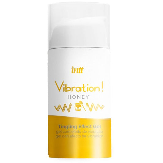 INTT - KRAFTVOLLES INTIM-STIMULANS HONIG-FLÜSSIGVIBRATORGEL 15 ML
