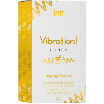 INTT - KRAFTVOLLES INTIM-STIMULANS HONIG-FLÜSSIGVIBRATORGEL 15 ML