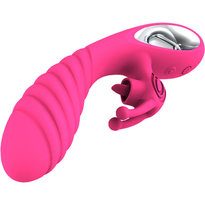 ARMONY - VICKY RABBIT VIBRATOR MIT FUCHSIA PULL RING TONG