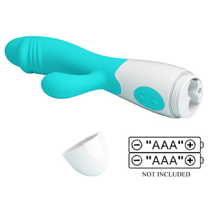 PRETTY LOVE - SNAPPY G-SPOT VIBRATOR AQUA GRÜN