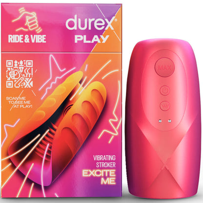 DUREX - TOY RIDE &amp; VIBE VIBRATOR MASTURBATOR