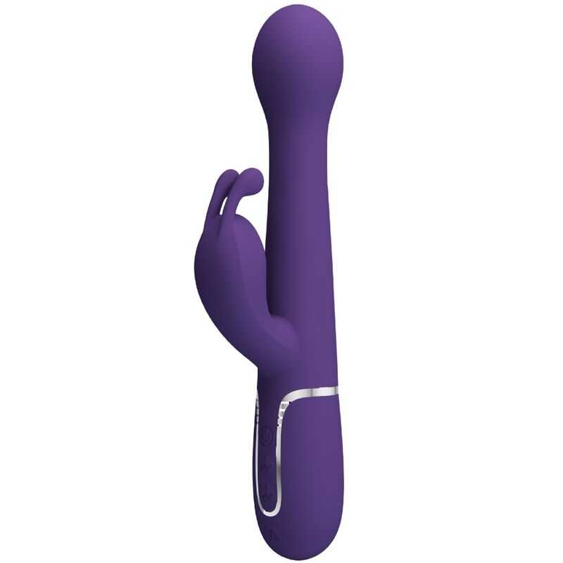 PRETTY LOVE - DEJON RABBIT VIBRATOR 3 IN 1 MULTIFUNKTION LILA
