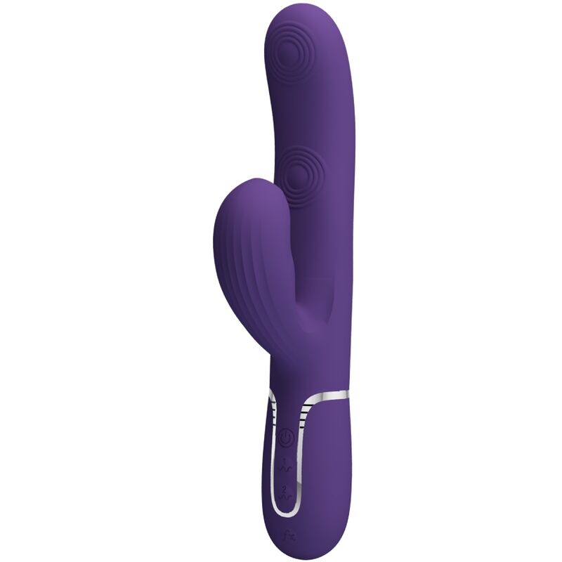 PRETTY LOVE - PERLITA G-SPOT VIBRATOR 3 IN 1 MULTIFUNKTION LILA