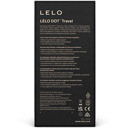 LELO - DOT TRAVEL KLITORISSTIMULATOR LILA