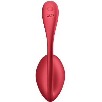 SATISFYER - SHINY PETAL G-PUNKT-STIMULATOR MIT FERNBEDIENUNG, ROT, KOSTENLOSE APP