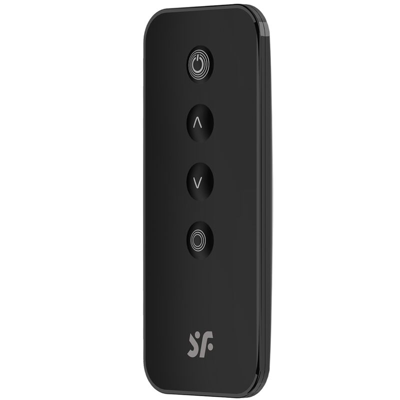 SATISFYER - GERIPPTER BLÜTENBLATT-G-PUNKT-STIMULATOR MIT FERNBEDIENUNG, SCHWARZ, KOSTENLOSE APP