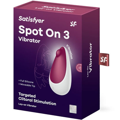 SATISFYER - SPOT ON 3 KLITORISSTIMULATOR BEERE