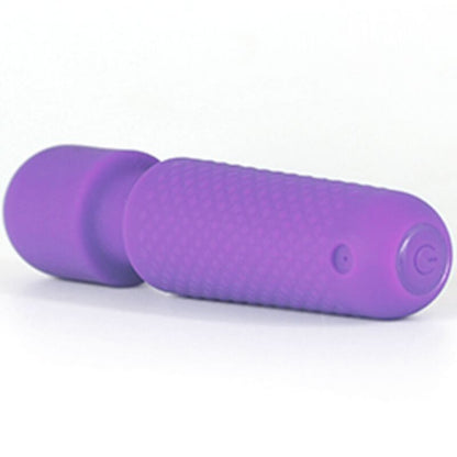 ARMONY - IHR MAGISCHER MASSAGER &amp; VIBRATOR, WIEDERAUFLADBAR, 10 VIBRATIONEN, STAB, PUNKTE, LILA