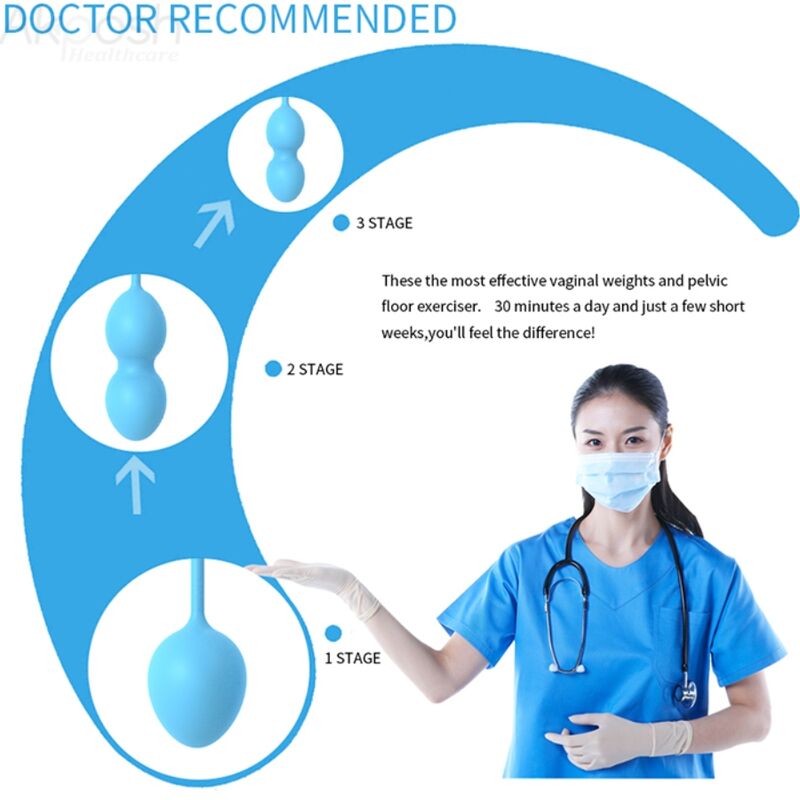 ARMONY - ANABIOSE VAGINALHANTEL 3 EBENEN BLAU