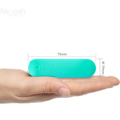 ARMONY - SPLASH JOIE VIBRATOR BULLET SILIKON FERNBEDIENUNG 10 VIBRATIONEN 75 X 19 CM GRÜN