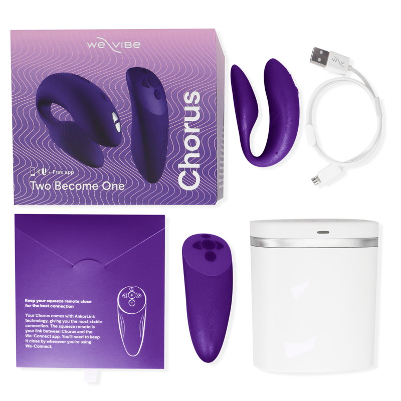 WE-VIBE – CHORUS-VIBRATOR FÜR PAARE MIT LILA-DRUCKSTEUERUNG