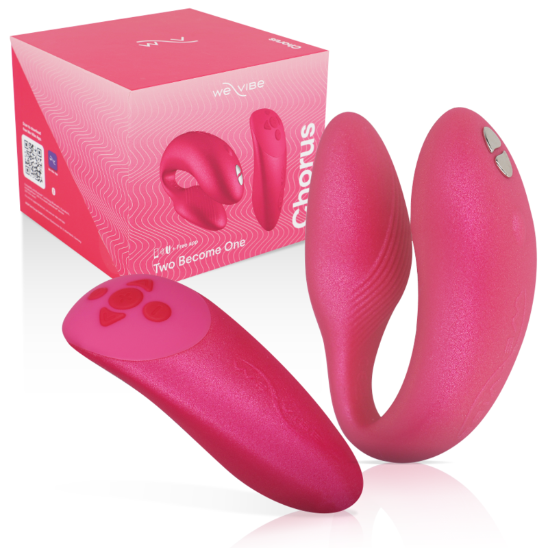 WE-VIBE - CHORUS VIBRATOR FÜR PAARE MIT SQUEEZE CONTROL PINK