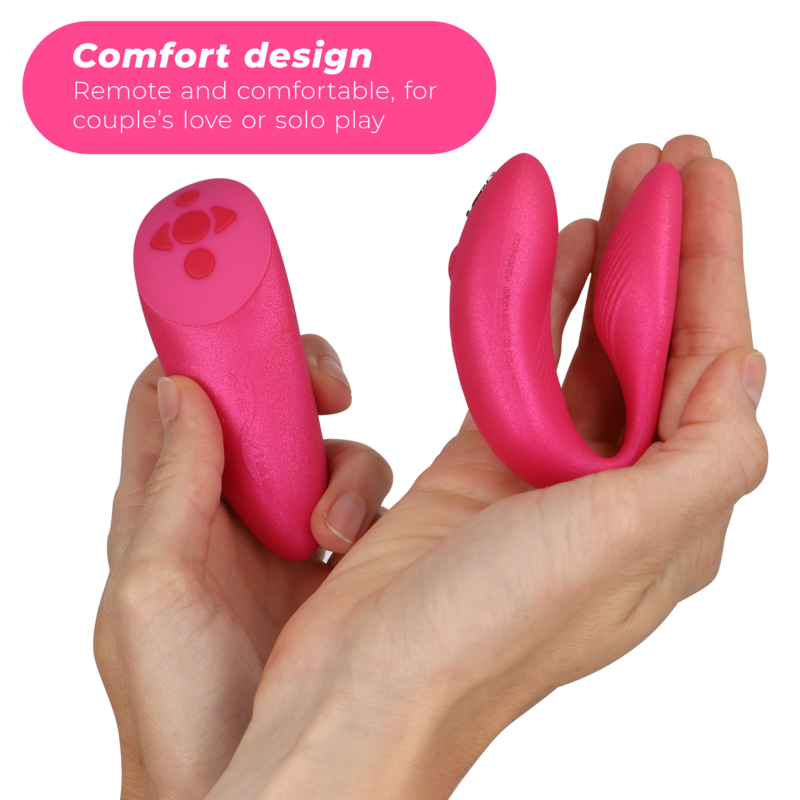 WE-VIBE - CHORUS VIBRATOR FÜR PAARE MIT SQUEEZE CONTROL PINK