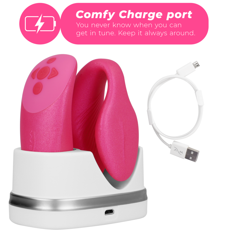 WE-VIBE - CHORUS VIBRATOR FÜR PAARE MIT SQUEEZE CONTROL PINK
