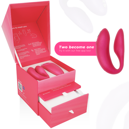 WE-VIBE - CHORUS VIBRATOR FÜR PAARE MIT SQUEEZE CONTROL PINK
