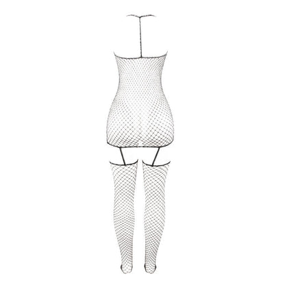 SUBBLIME - 951955 GLÄNZENDER NETZ-BODYSTOCKING EINE GRÖSSE