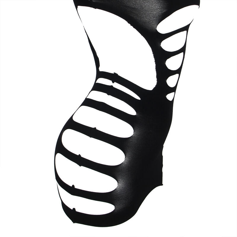 SUBBLIME - 952266 LANGARM ELASTISCHES NETZKLEID SCHWARZ EINE GRÖSSE