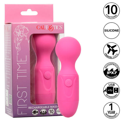 CALEXOTICS - ERSTMALS WIEDERAUFLADBARES MASSAGER 10 VIBRATIONEN ROSA