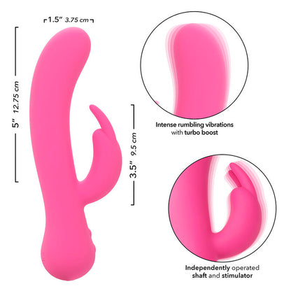 CALEXOTICS - FIRST TIME VIBRATOR RABBIT WIEDERAUFLADBAR ROSA