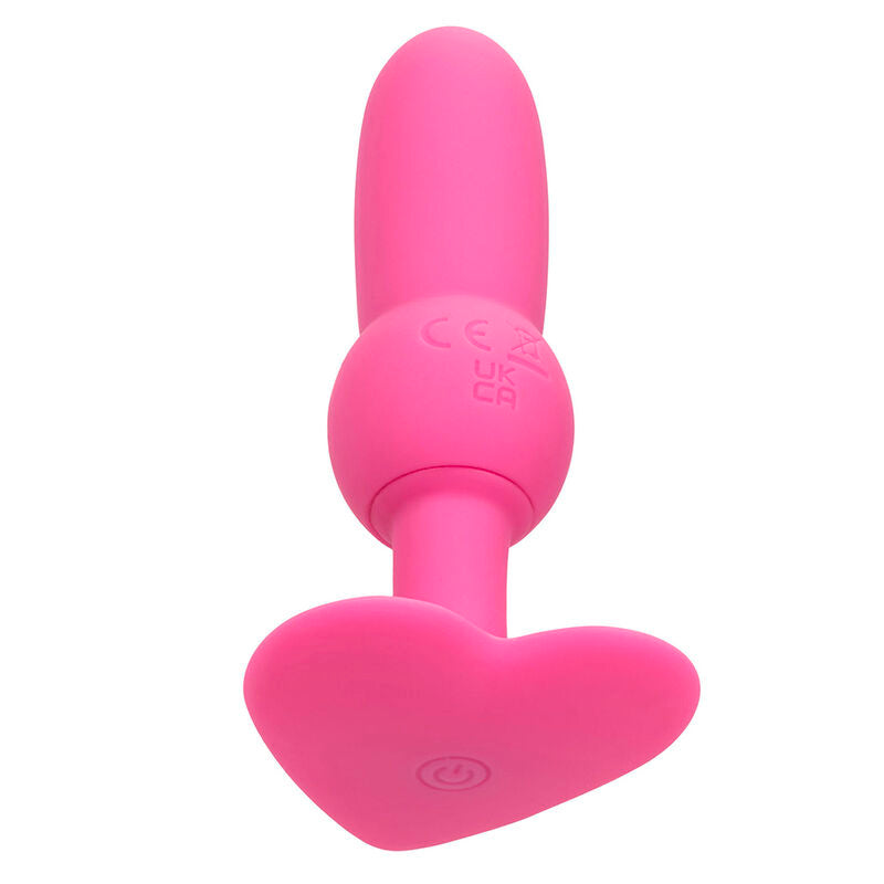 CALEXOTICS - FIRST TIME ANAL PLUG PERLENSONDE 10 VIBRATIONEN ROSA