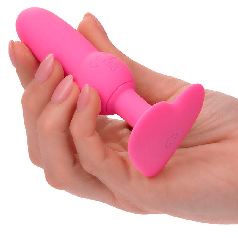 CALEXOTICS - FIRST TIME ANAL PLUG PERLENSONDE 10 VIBRATIONEN ROSA