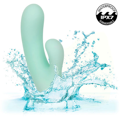 CALEXOTICS - PACIFICA FIJI VIBRATOR &amp; ESTIMULATOR G-PUNKT 10 VIBRATIONEN AQUA