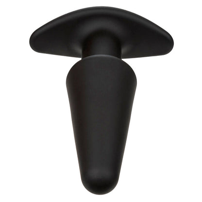CALEXOTICS - ROCK BOTTOM TAPERED ANAL PLUG 10 VIBRACIONES SILICONE BLACK