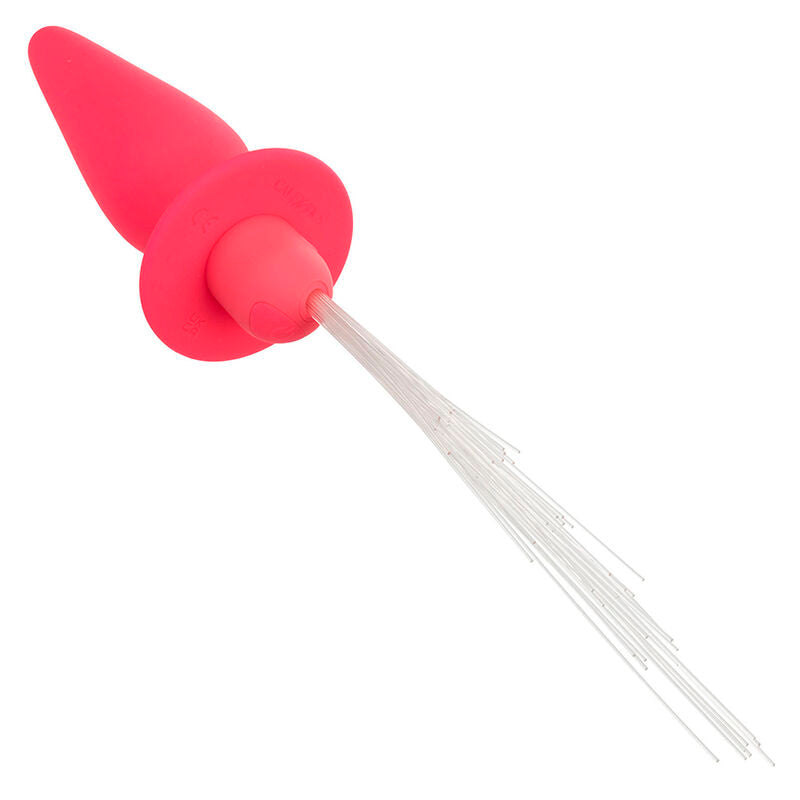 CALEXOTICS - SOUTHERN LIGHTS LEUCHT-ANALPLUG 10 VIBRATIONEN SILIKON ROSA