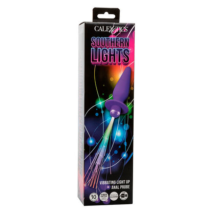 CALEXOTICS - SOUTHERN LIGHTS LEUCHT-ANALPLUG 10 VIBRATIONEN SILIKON LILA