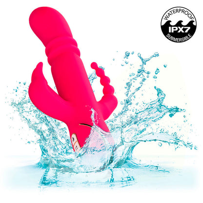 CALEXOTICS - JACK FANTASY DREIFACH BEHEIZTER VIBRATOR RABBIT PINK