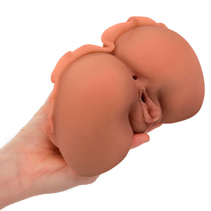 CALEXOTICS - THE HOMECOMING QUEEN DOPPELTER REALISTISCHER MASTURBATOR KARAMELL