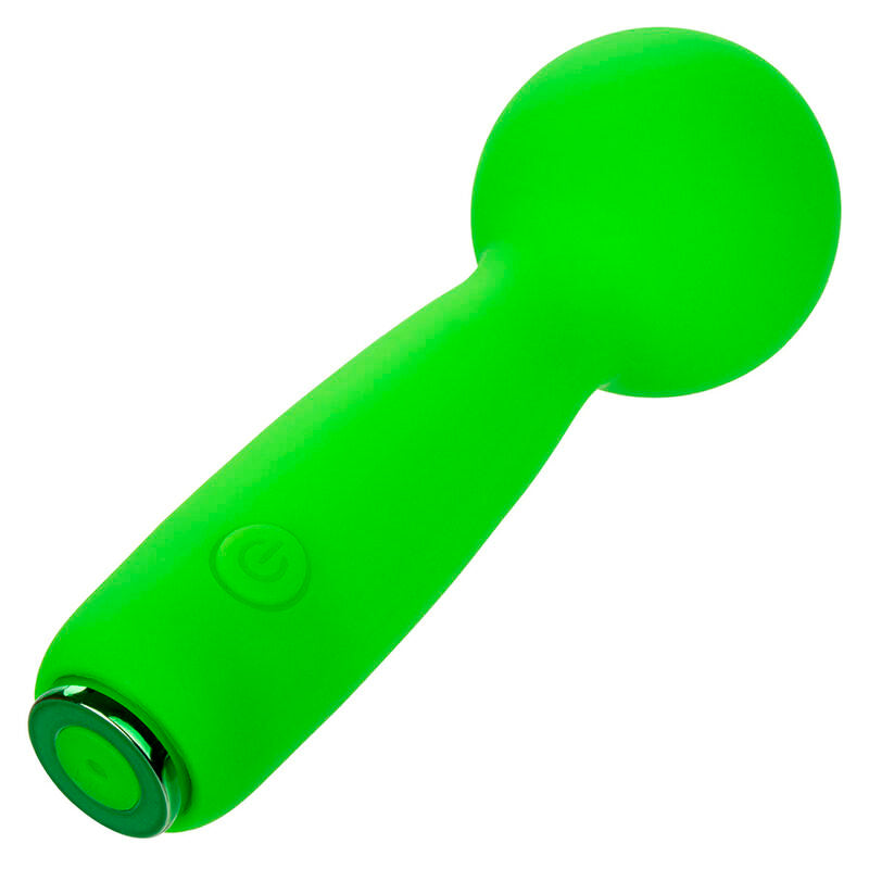 CALEXOTICS - NEON VIBES THE BUBBLY VIBE MINI-MASSAGER 10 VIBRATIONEN GRÜN