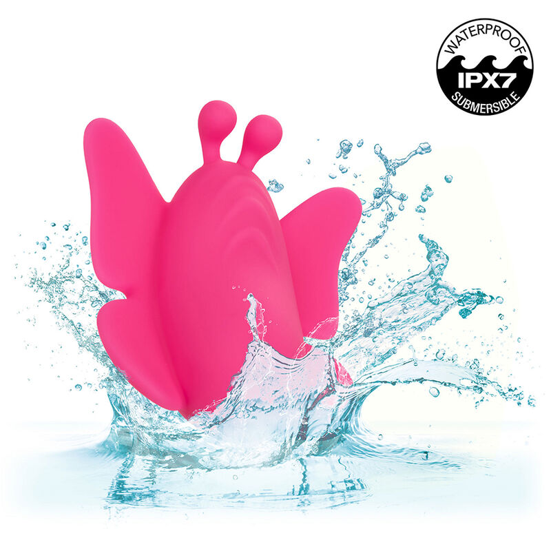 CALEXOTICS - NEON VIBES THE FLUTTER VIBE STIMULATOR 10 VIBRATIONEN ROSA