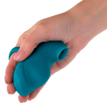 CALEXOTICS - ENVY HAND-ROLLING-BALL-MASSAGER 7 VIBRATIONEN BLAU