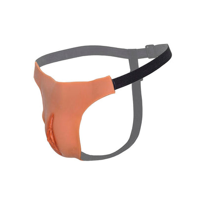 HIDDEN DESIRE - ALTER EGO VERSTELLBARER OFFENER VAGINA-STRING FLESH