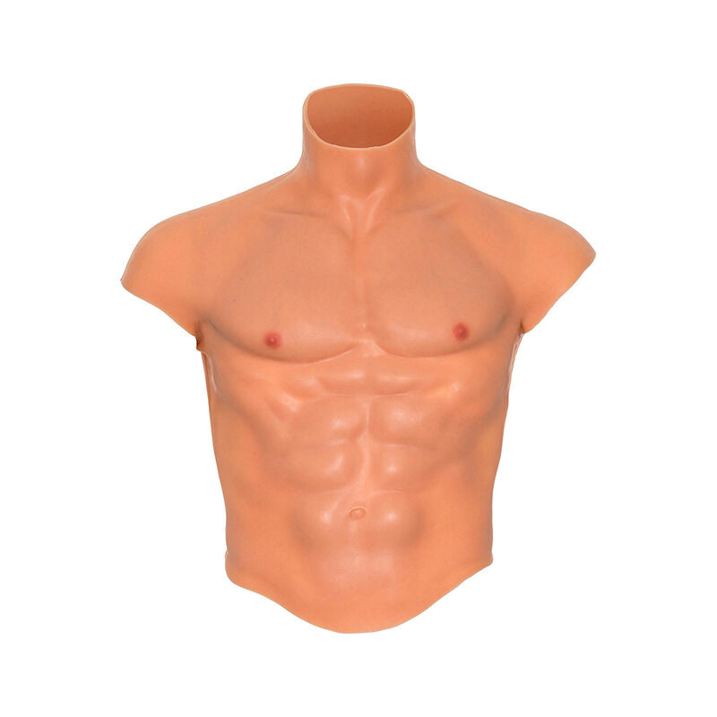 HIDDEN DESIRE - ALTER EGO SILIKON-TORSO-SHIRT FÜR MÄNNER MIT ABS-FLEISCH