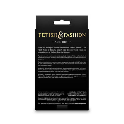 NS NOVELTIES - FETISH &amp; FASHION SPITZENHAUBE WEISS